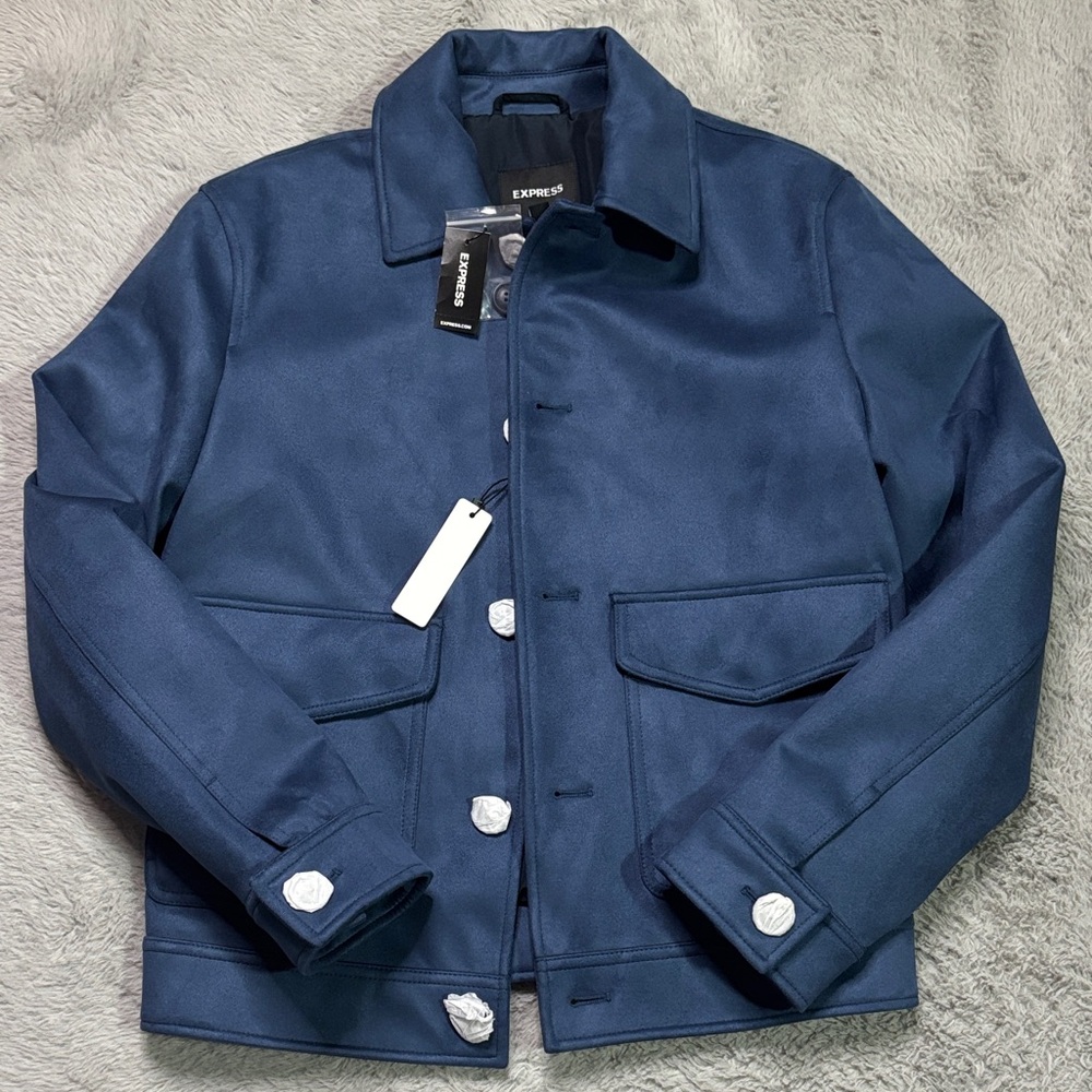 Express Men's Deep Blue Jacket